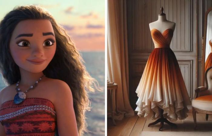 Une IA a imaginé à quoi ressembleraient les robes des princesses Disney dans la vraie vie… et c’est magique !