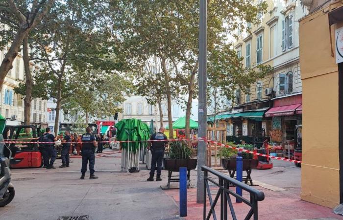 un important incendie en cours rue d’Aubagne, un blessé léger