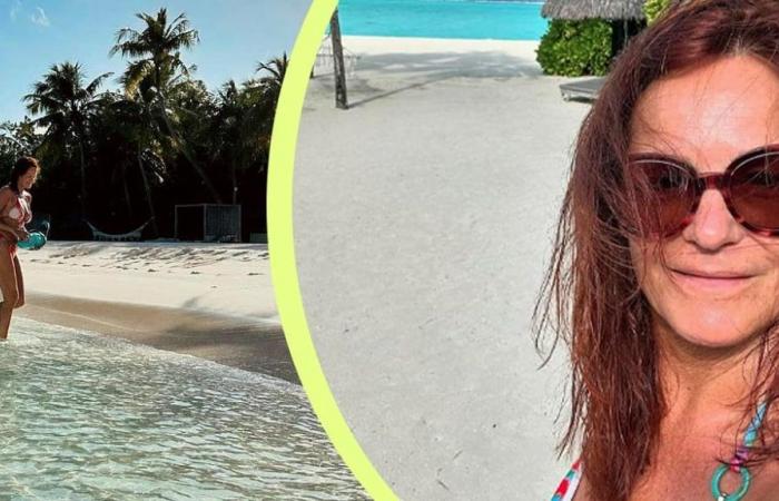 Andrea Berg s’affiche sur la plage sans maquillage ! Il y a aussi de la nouvelle musique