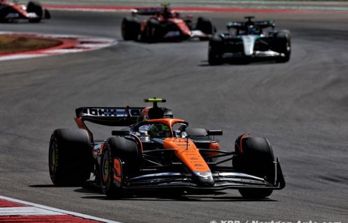 Formule 1 | Norris bat Verstappen pour mettre McLaren F1 en pole à Austin