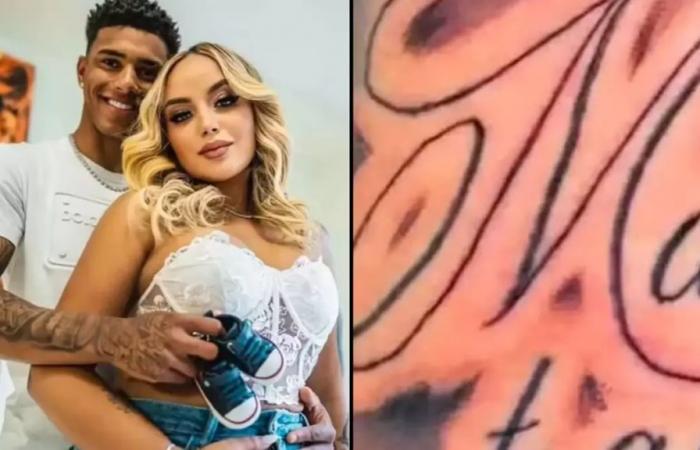 Un footballeur se fait tatouer le nom de sa « fille » nouveau-née sur le bras uniquement pour un test ADN révélant qu’elle n’est pas la sienne – Sport