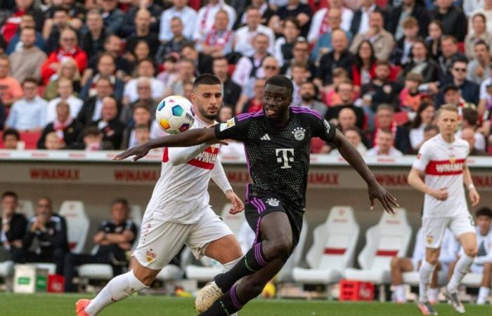 Panneau indicateur de la saison – Le Bayern et le VfB se rencontrent