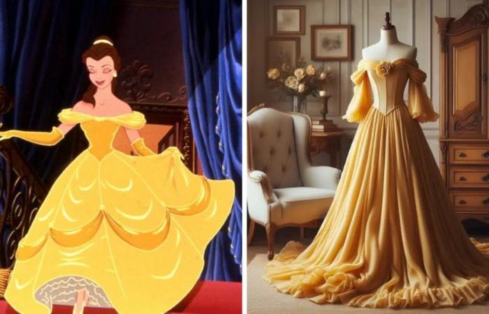 Une IA a imaginé à quoi ressembleraient les robes des princesses Disney dans la vraie vie… et c’est magique !