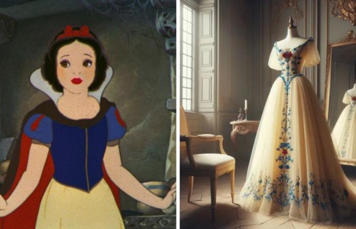 Une IA a imaginé à quoi ressembleraient les robes des princesses Disney dans la vraie vie… et c’est magique !