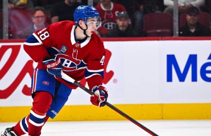 Lane Hutson sera surveillé comme s’il était Cale Makar par les Islanders de New York