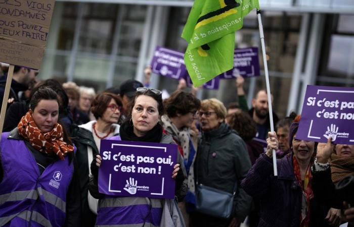 Plusieurs manifestations dans toute la France en soutien à Gisèle Pelicot