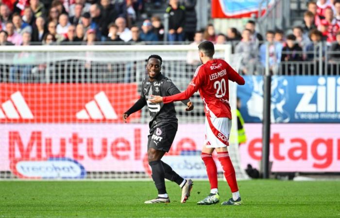 Rennes fait match nul contre Brest – Ligue 1 – J8 – Brest-Rennes (1-1)