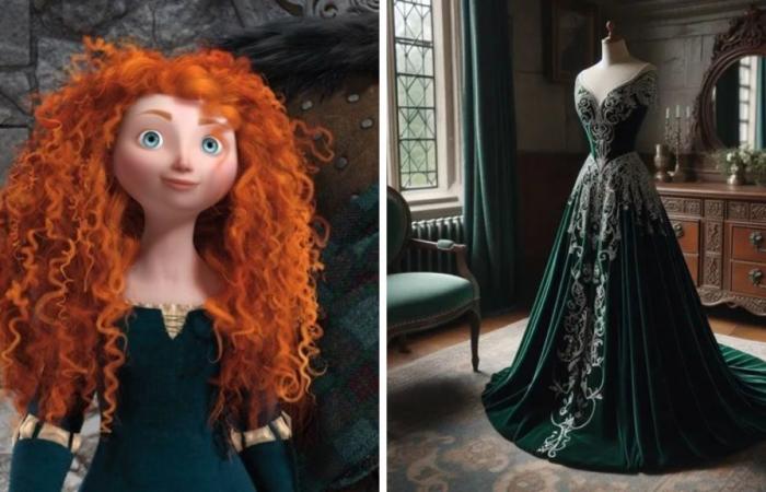 Une IA a imaginé à quoi ressembleraient les robes des princesses Disney dans la vraie vie… et c’est magique !