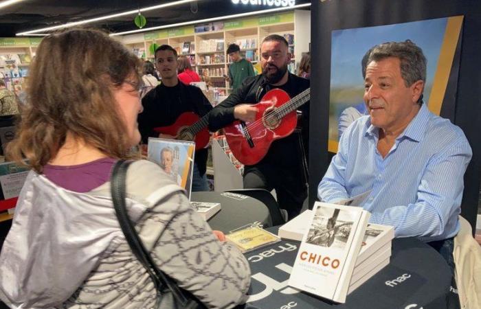 Chico est venu dédicacer son livre à la Fnac de Nîmes