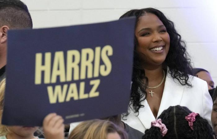 La chanteuse Lizzo annonce son soutien à Kamala Harris