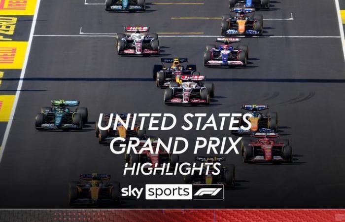 GP des États-Unis : Charles Leclerc mène Ferrari 1-2 à Austin alors que la pénalité de Lando Norris place Max Verstappen troisième