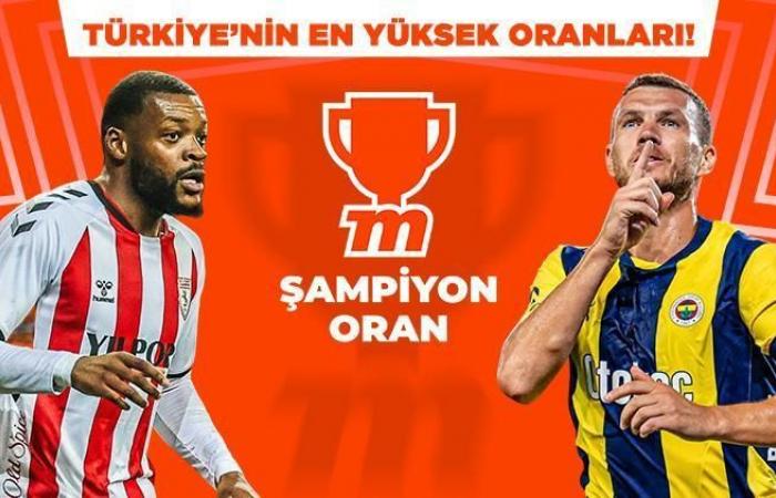 L’excitation du match Samsunspor – Fenerbahçe est à Misli avec « la plus haute cote de Turquie » – Football – Actualités sportives