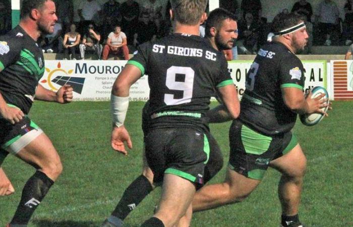 Saint-Girons SC remporte le bonus offensif en fin de match