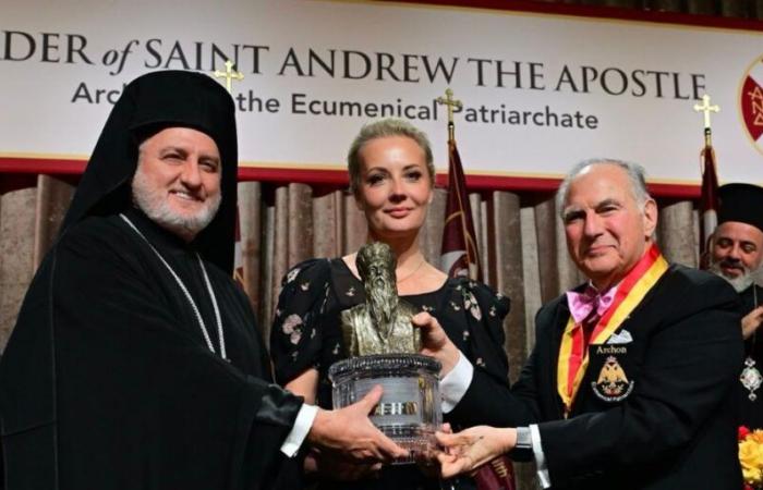 Ioulia Navalnaïa reçoit le Prix Athénagoras pour les droits de l’homme 2024 des Archontes du Patriarcat œcuménique