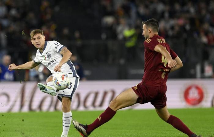 Match de football de Serie A : Roma contre Inter Milan-Xinhua