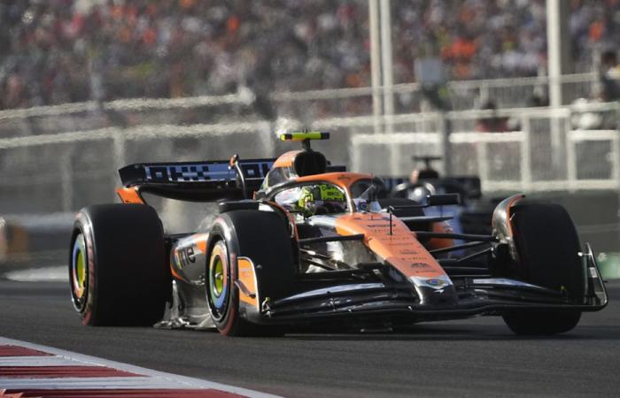 Norris partira en pole, devant Verstappen