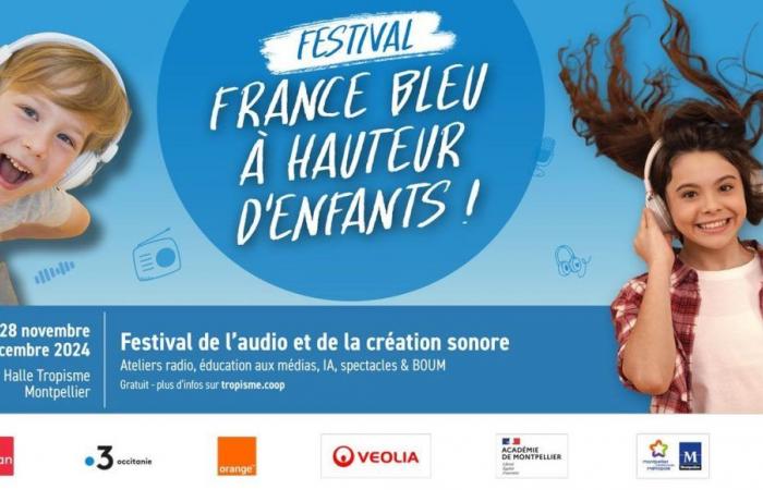 Vivez la 4ème édition du festival France Bleu pour les enfants du 28 novembre au 1er décembre 2024