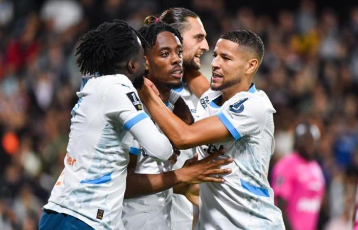 à la pause, l’OM s’amuse sur le terrain de Montpellier