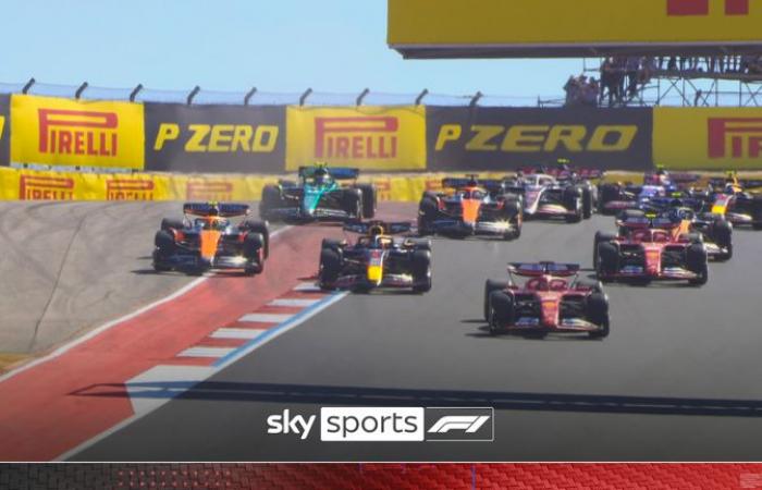 GP des États-Unis : Charles Leclerc mène Ferrari 1-2 à Austin alors que la pénalité de Lando Norris place Max Verstappen troisième