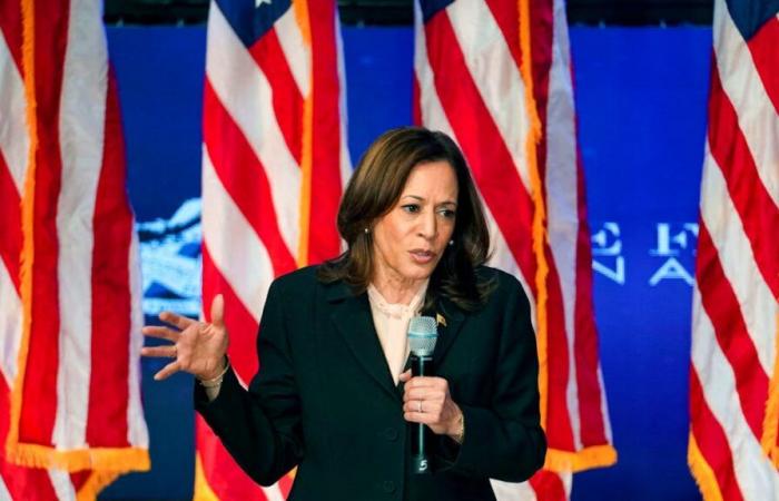 Pour Kamala Harris, Donald Trump « avilit » la position de président