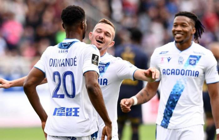 Auxerre devant, Nice s’accroche, Toulouse déçoit… les scores à la pause