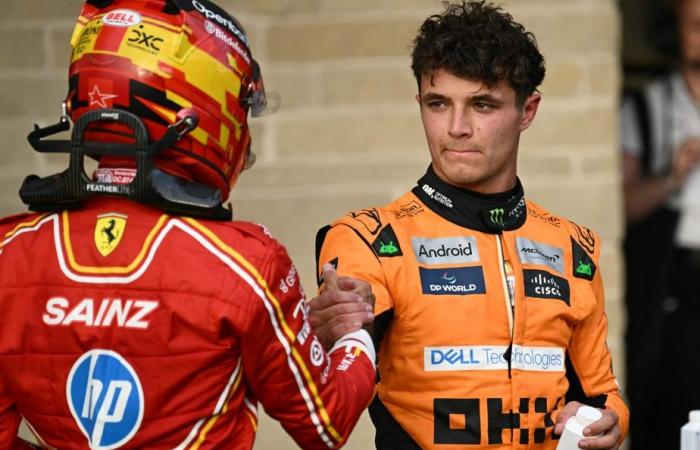 Grand Prix des États-Unis | Norris partira en première position, devant Verstappen