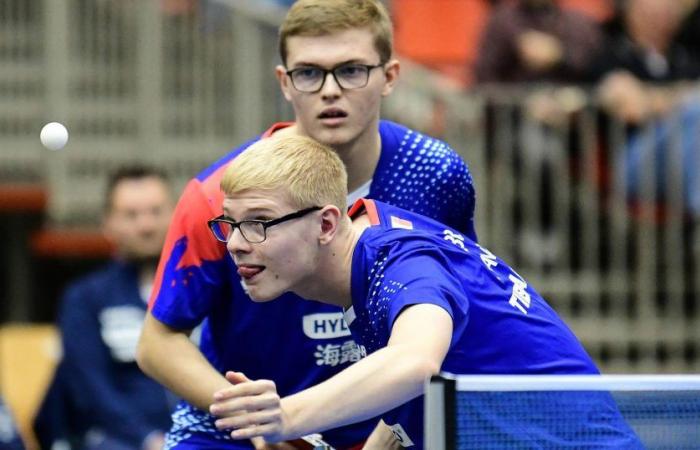 Tennis de table – Alexis et Félix Lebrun champions d’Europe en double pour la première fois