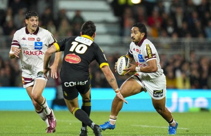 Top 14 – Yoram Moefana (Union Bordeaux-Bègles) expulsé contre La Rochelle trois semaines avant le début de la tournée des Bleus