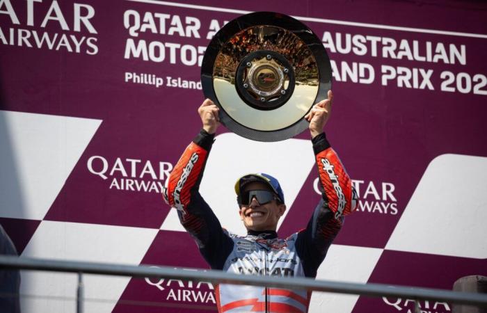 MARC MARQUEZ REMPORTE LA TROISIÈME VICTOIRE DE LA SAISON À PHILLIP ISLAND