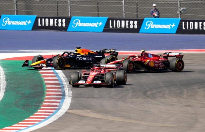 Victoire du doublé Leclerc et Ferrari aux Etats-Unis, Verstappen assure le podium