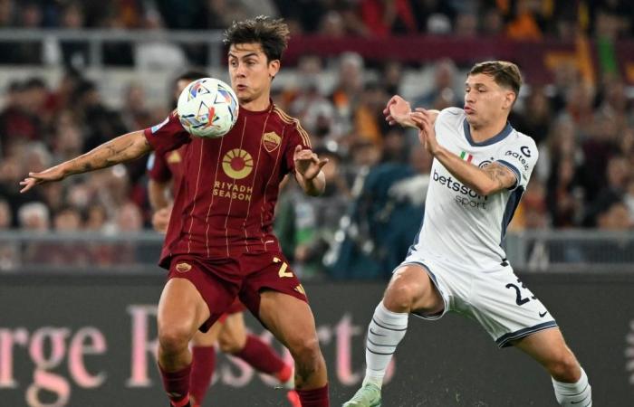 Match de football de Serie A : Roma contre Inter Milan-Xinhua