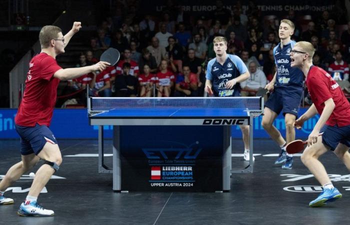 les frères Félix et Alexis Lebrun sacrés champions d’Europe en double