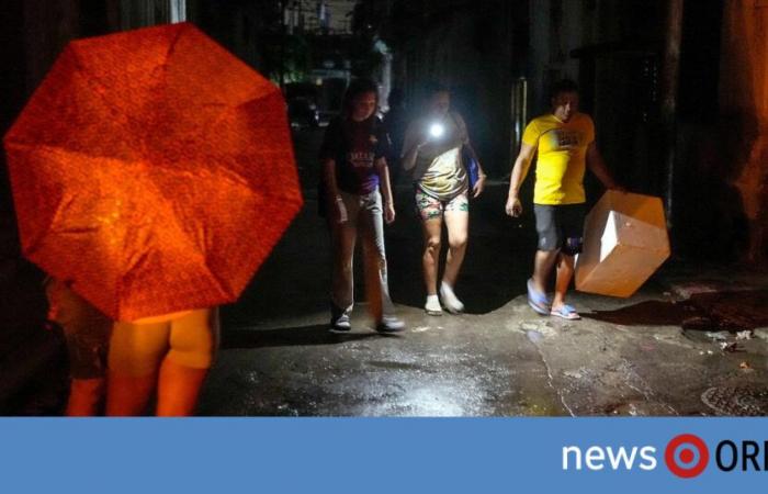 Panne d’électricité suivie d’un avertissement d’ouragan