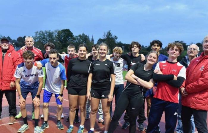 Dix-huit jeunes athlètes de BA-Coutances champions de France