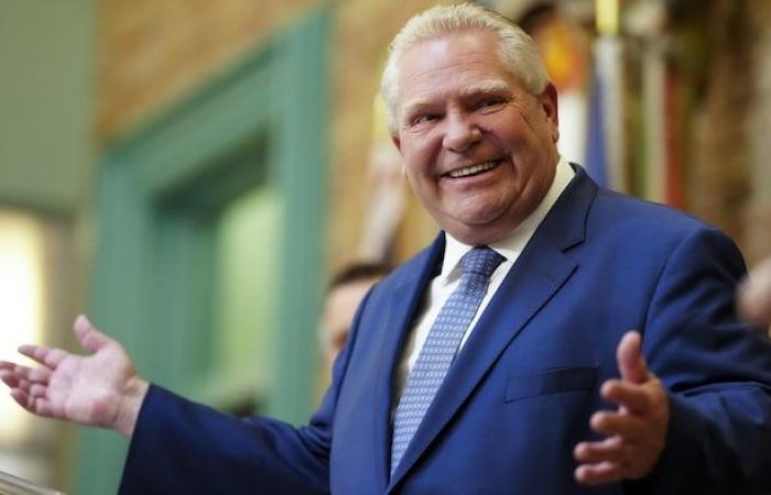 Doug Ford fera pleuvoir des chèques sur l’électorat