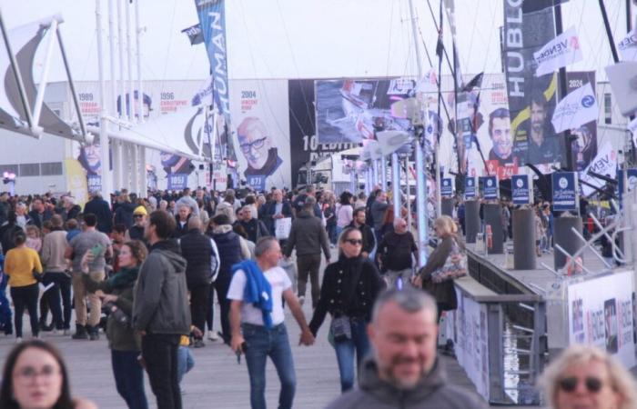 EN IMAGES. Revivez la première journée au village du Vendée Globe comme si vous y étiez !