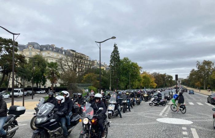 à Paris, la fin des inter-files suscite l’inquiétude des motards