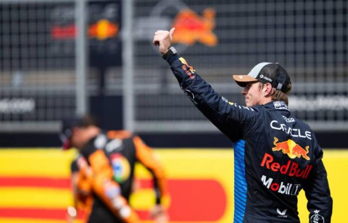 Une place au premier rang qui convient à Max Verstappen