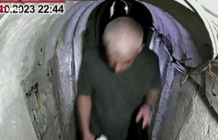 des images dévoilées de Yahya Sinouar dans un tunnel à la veille du 7 octobre