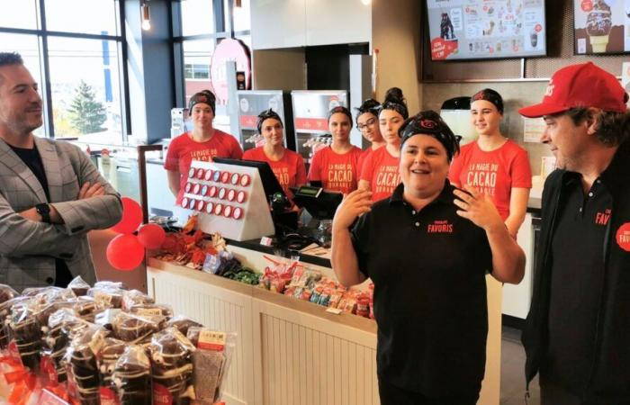 Ouverture officielle de Chocolats Favoris à Saint-Georges