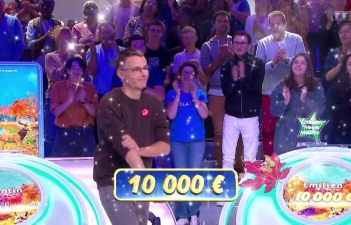 et 14 pour Emilien qui continue de battre…