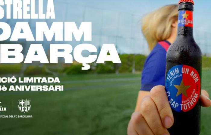 Estrella Damm célèbre les 125 ans du Barça avec une édition limitée et exclusive