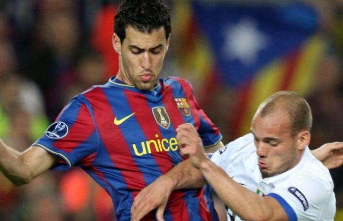 “C’est un pleurnicheur”, attaque Sneijder Busquets