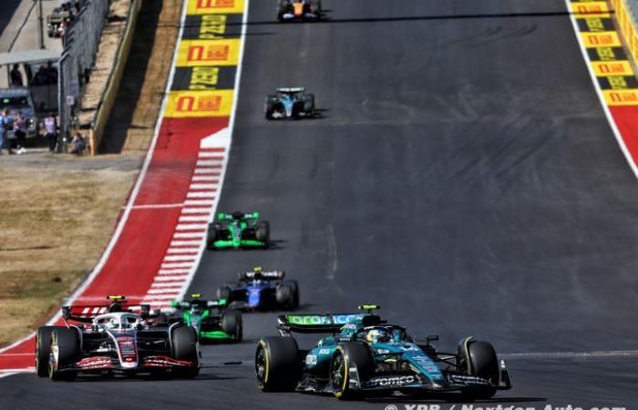 Formule 1 | Aston Martin F1 a manqué de rythme pour marquer des points à Austin