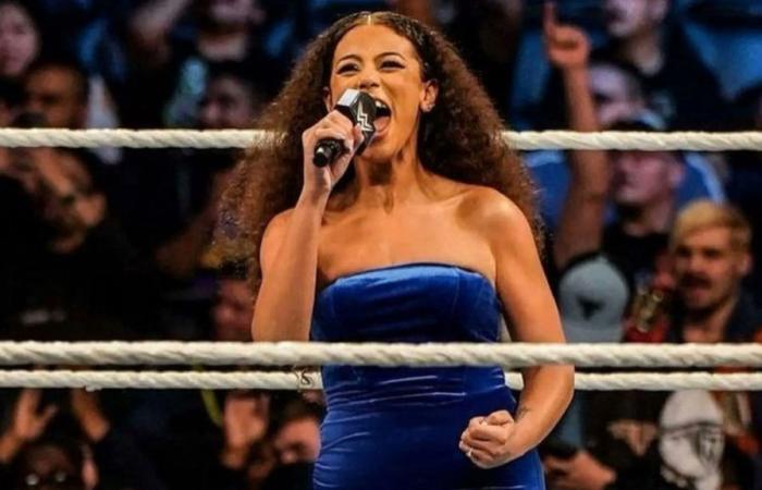 Samantha Irvin annonce son départ de la WWE