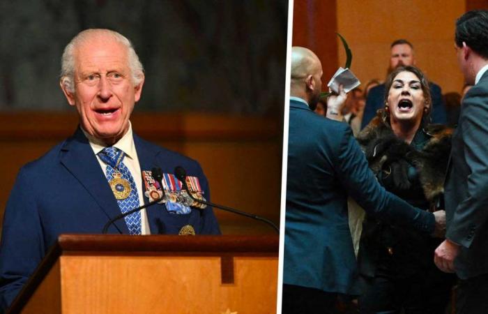 Le roi Charles III menacé et insulté par un sénateur australien évacué de force du parlement de Canberra