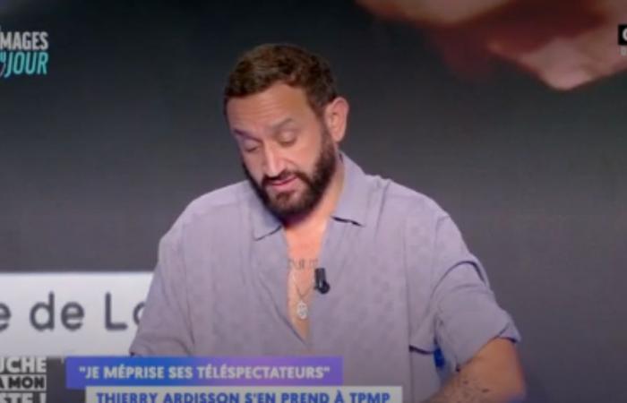 Cyril Hanouna revient sur les propos polémiques de Thierry Ardisson envers TPMP (VIDEO)