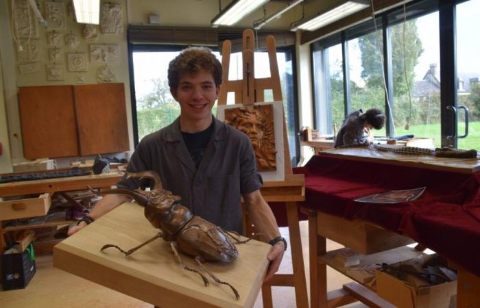 Pascal représentera la Normandie au prestigieux concours national de sculpture sur bois