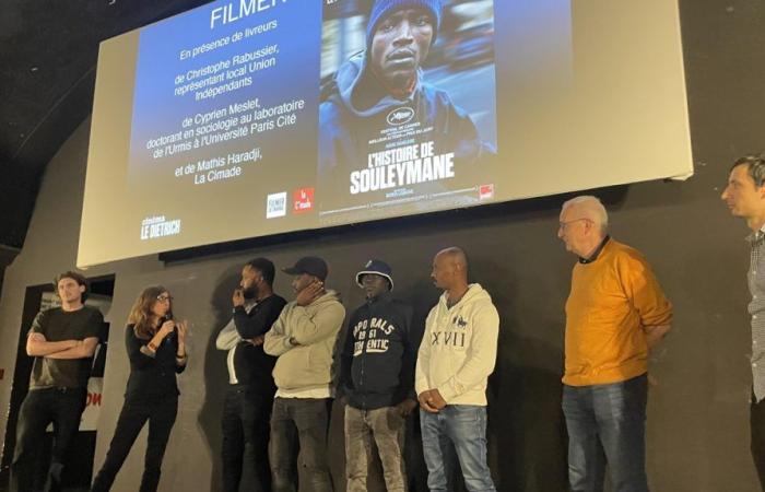 le film « L’Histoire de Souleymane » résonne auprès des livreurs à vélo locaux