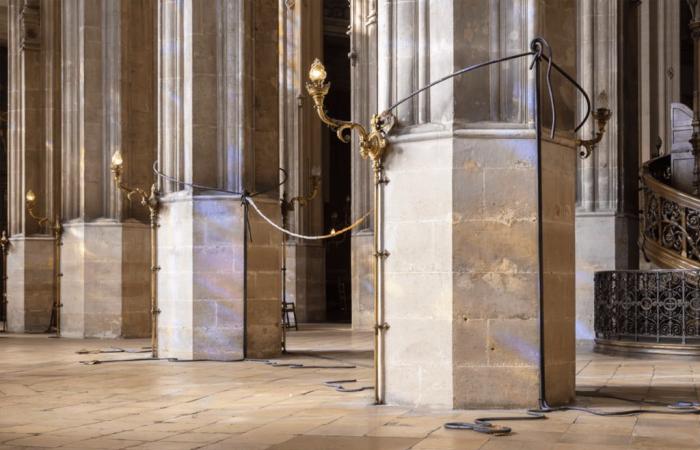 À l’église Saint-Eustache, Charlotte Simonnet joue sur la corde sensible